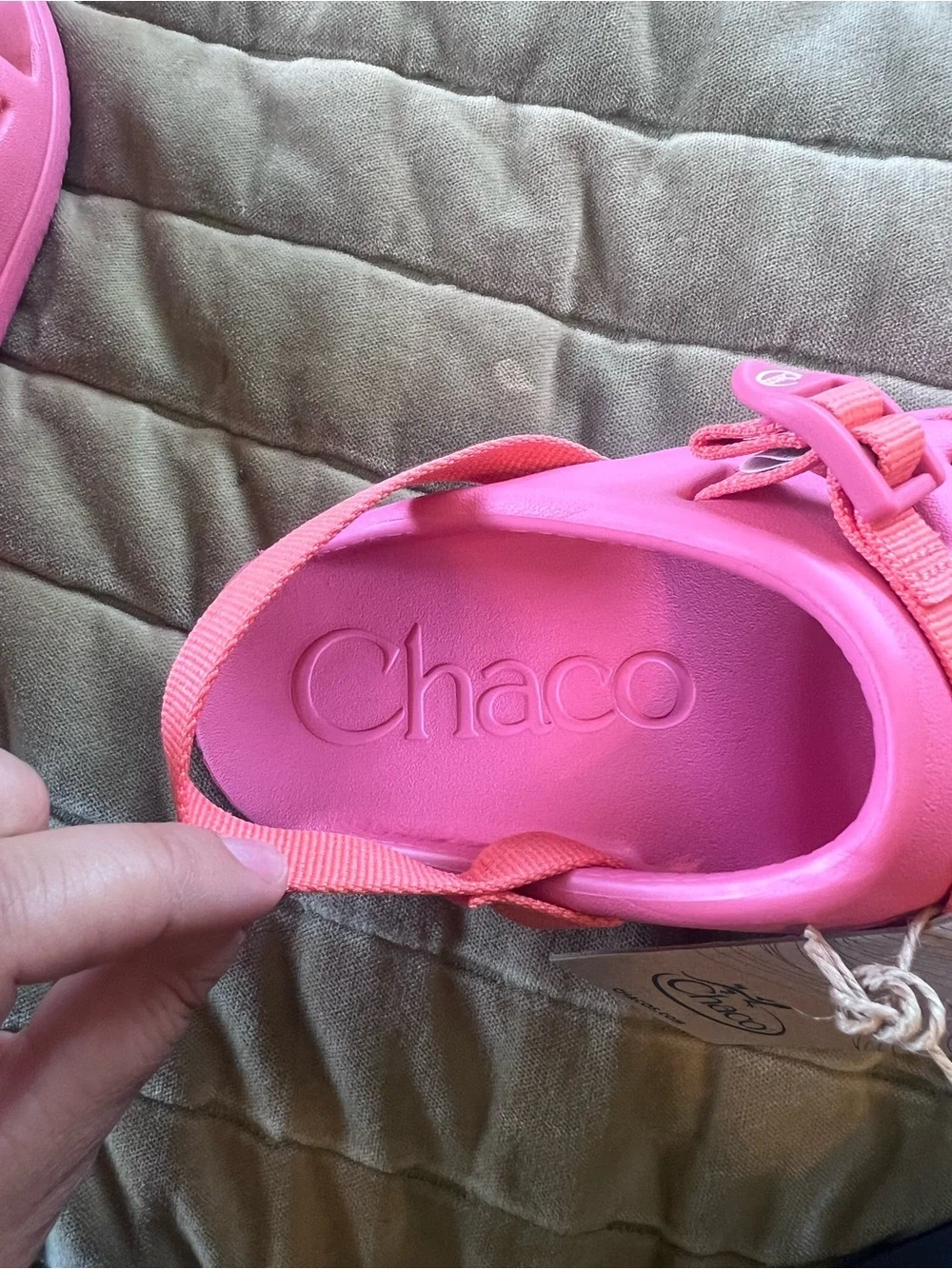 Chaco NWT Chillos Sport Kids Rose Sandals